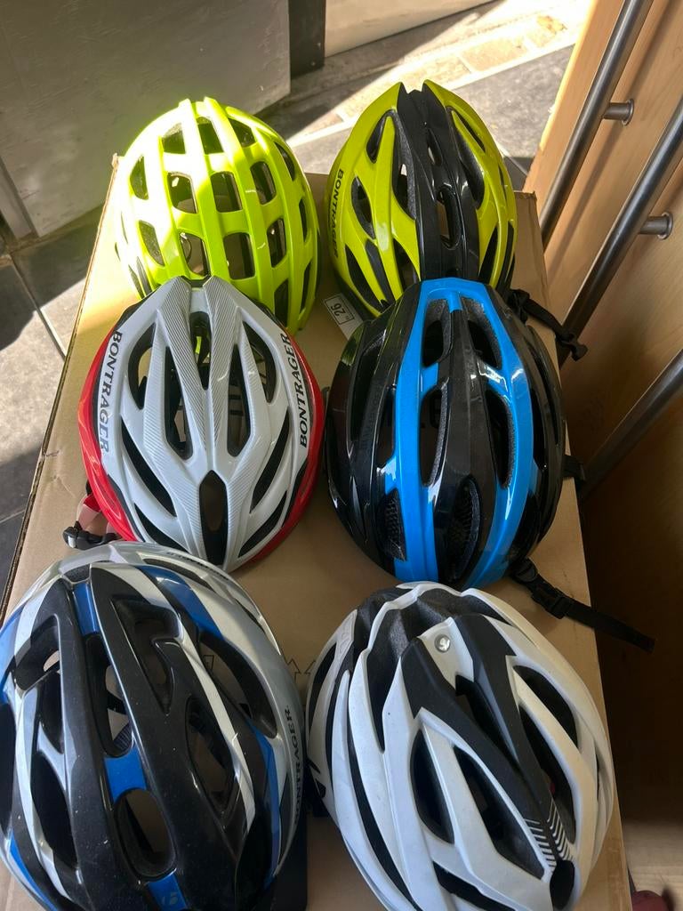 Fiets helmen MTB helm gebruikt diverse voorraad maten