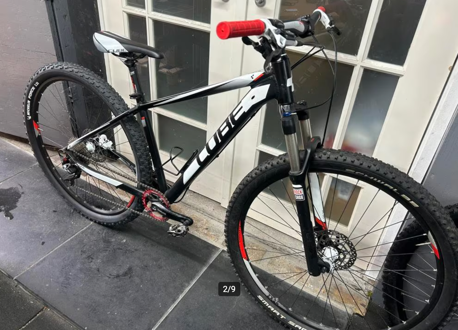 Cube Attention SL 29 inch mountainbike frame M deore xt 1x10