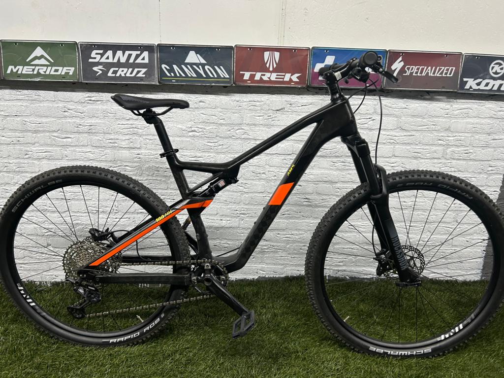 Cube AMS TM 100MM C:68 Carbon fully mountainbike ZGAN!! 29”